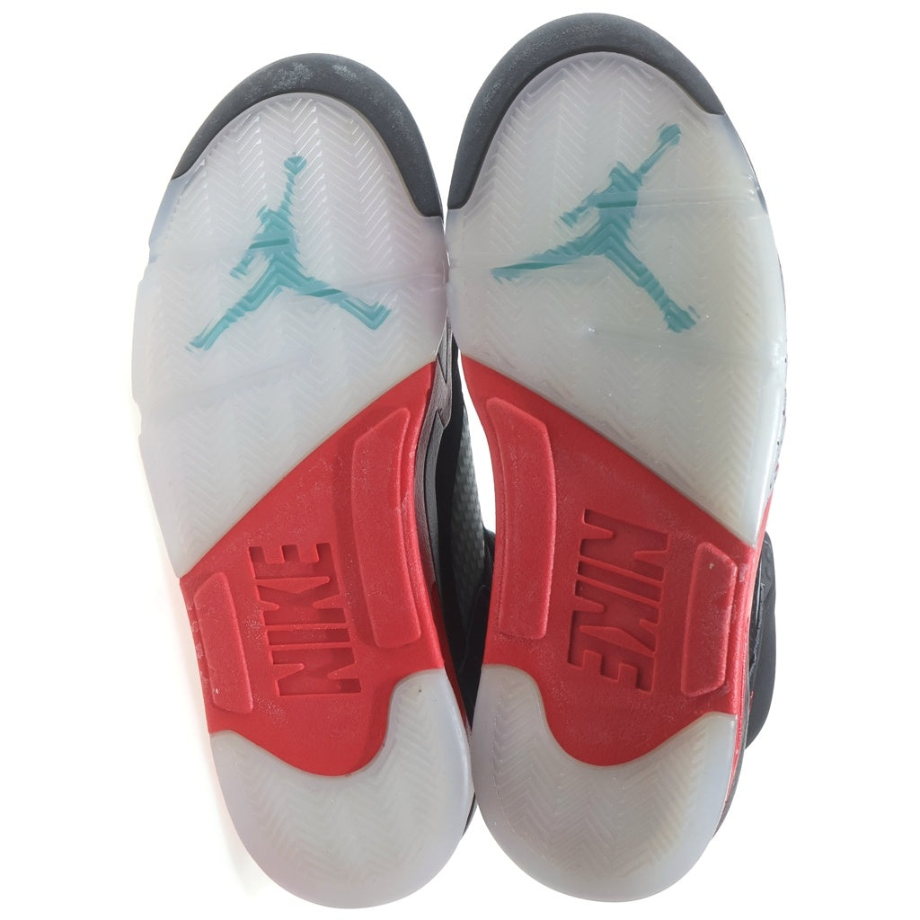 NIKE(ナイキ) AIR JORDAN 5 RETRO TOP3 CZ1786-001 エアジョーダン5 レトロ ハイカットスニーカー ブラック/レッド US9/27.0cm