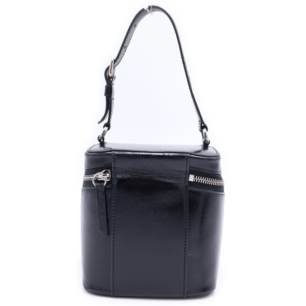 Maison Margiela(メゾンマルジェラ) BIg Cube チェーンショルダー ハンドバッグ ブラック SB1ZI0016 P8831 レディース