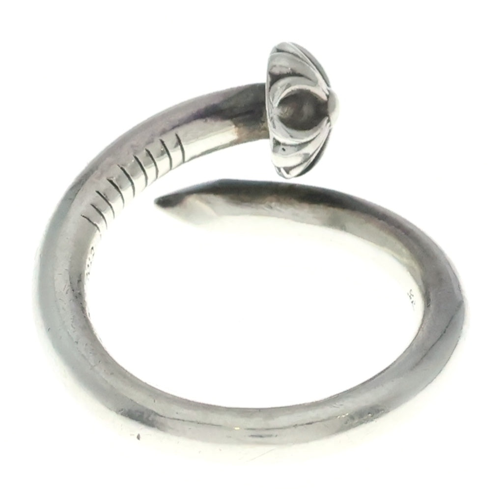 CHROME HEARTS(クロムハーツ) NAIL CRSBALL ネイル クロスボール リング シルバー BCA349