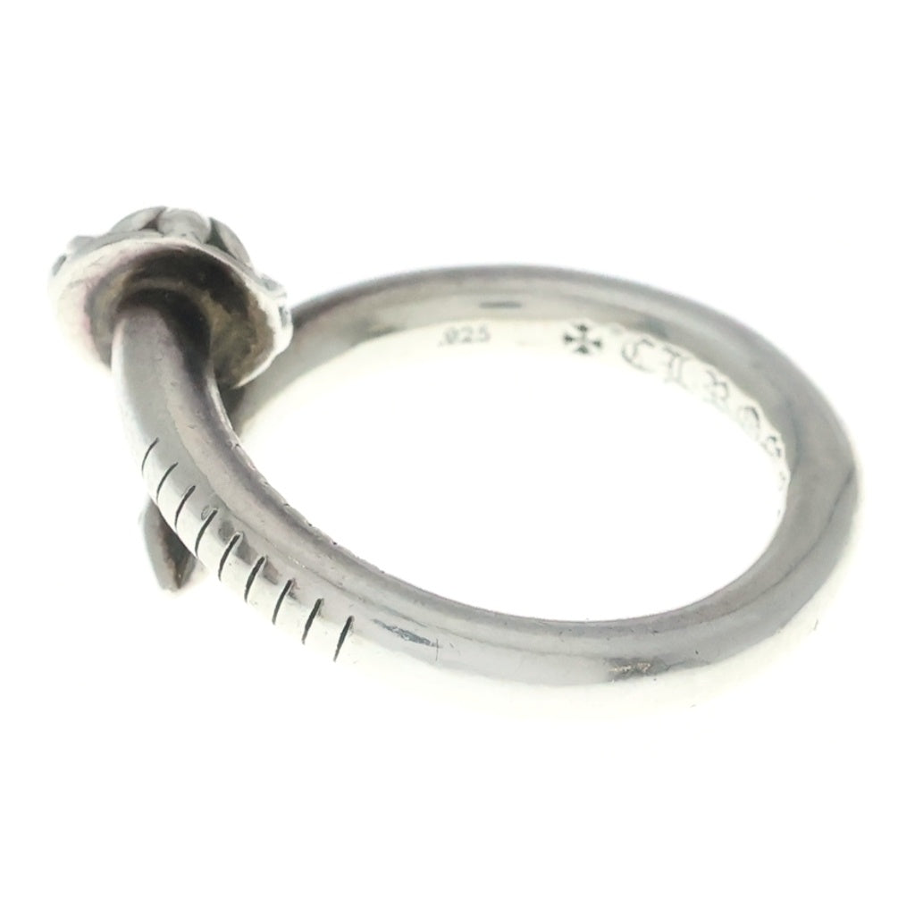 CHROME HEARTS(クロムハーツ) NAIL CRSBALL ネイル クロスボール リング シルバー BCA349