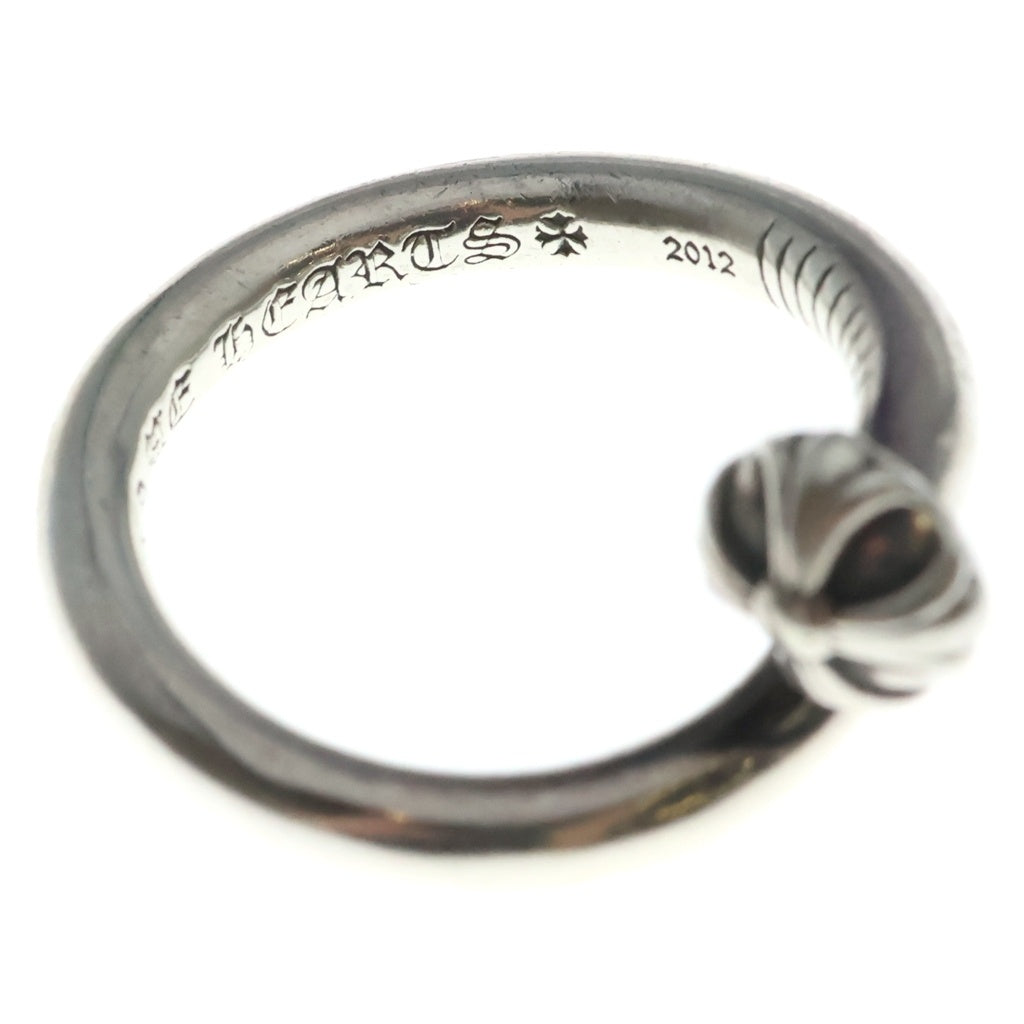 CHROME HEARTS(クロムハーツ) NAIL CRSBALL ネイル クロスボール リング シルバー BCA349