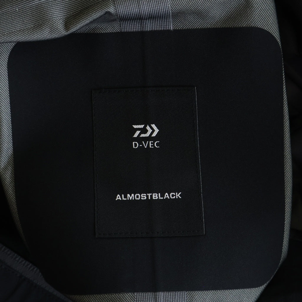 ALMOSTBLACK(オールモストブラック) ×D-VEC GORE-TEX PRODUCT 3L SHELL ゴアテックス プロダクト シェルジャケット ブラック VF-20800138