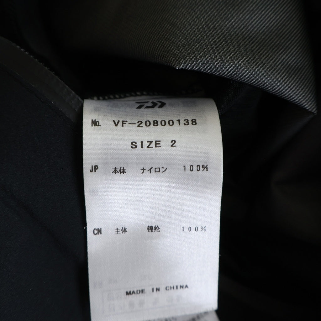 ALMOSTBLACK(オールモストブラック) ×D-VEC GORE-TEX PRODUCT 3L SHELL ゴアテックス プロダクト シェルジャケット ブラック VF-20800138