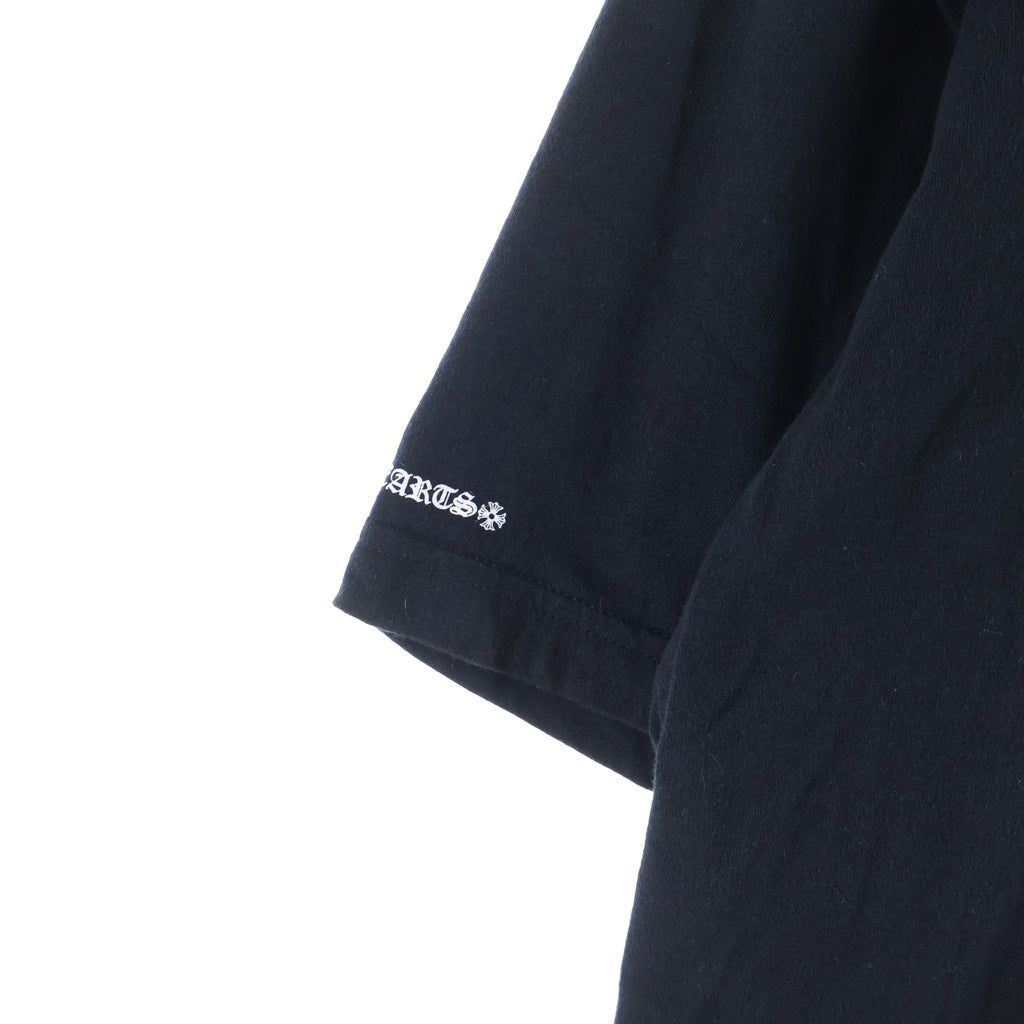 CHROME HEARTS(クロムハーツ) CH T-SHRT 英字ロゴプリント半袖Tシャツ カットソー ブラック