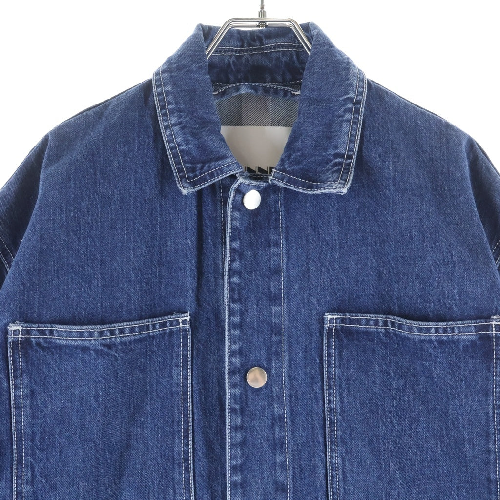 SUNNEI(スンネイ) 4-Pocket Over Denim Jacket オーバーデニムジャケット インディゴ CRTWXOUW016