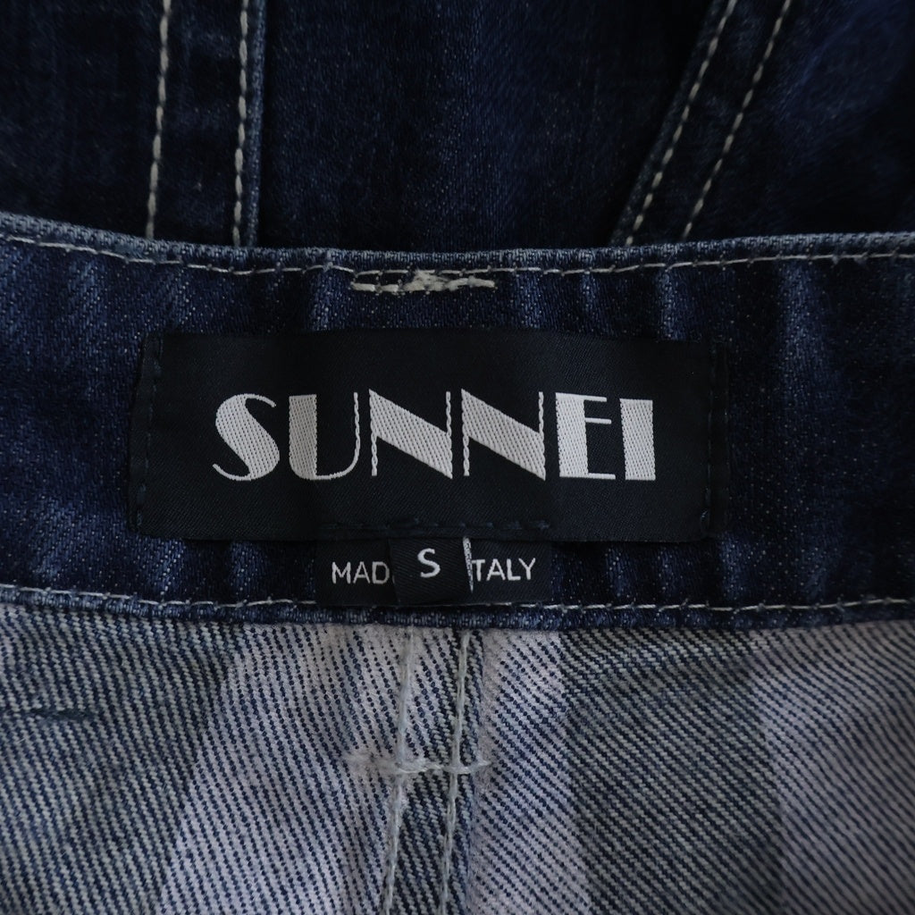 SUNNEI(スンネイ) クラシックフィット デニムパンツ ジーンズ インディゴ CRTWMBOT046
