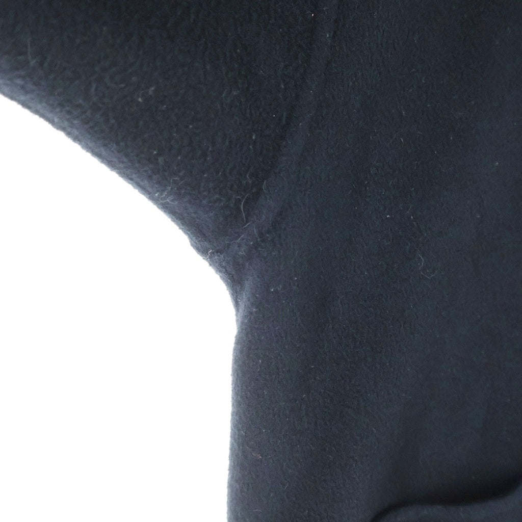 08sircus(ゼロエイトサーカス) Beaver Double Face Rever Over Coat ビーバーダブルフェイスリバーオーバーコート ブラック S23AW-OT10