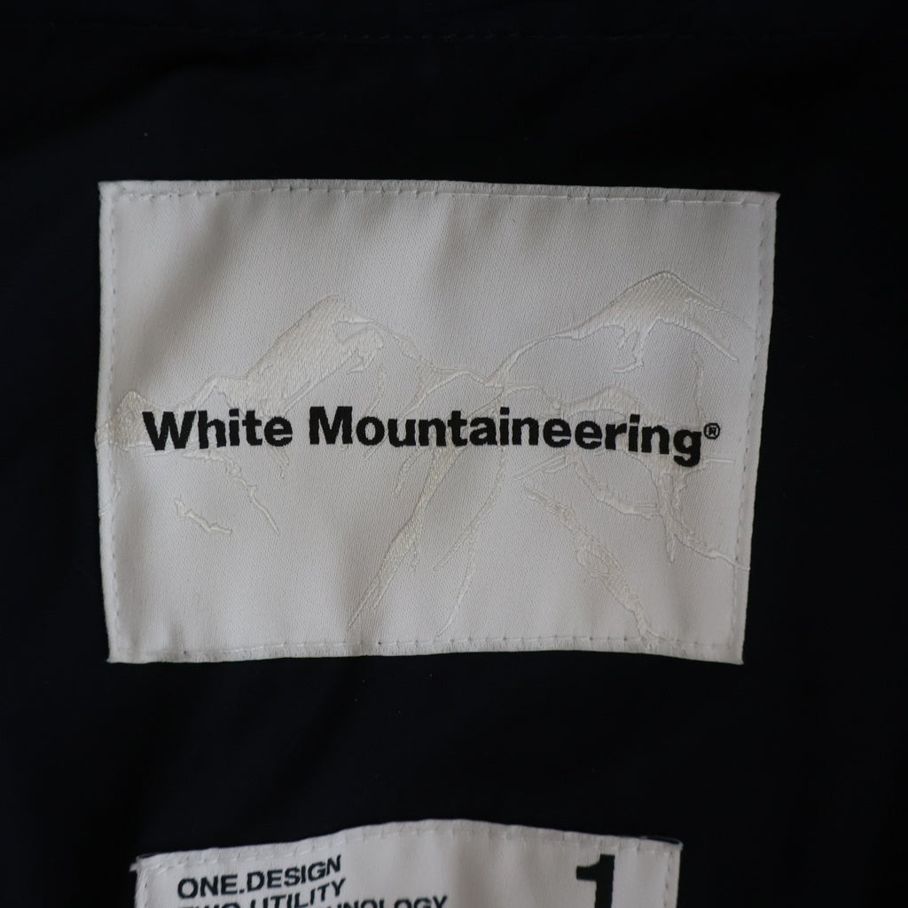 White Mountaineering(ホワイトマウンテニアリング) MULTI POCKETS MOUNTAIN PARKA マルチポケット マウンテンパーカー ネイビー/ブルー WM2471204