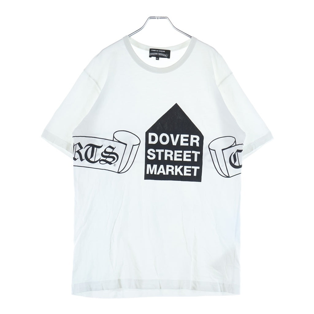 CHROME HEARTS(クロムハーツ) ×COMME des GARCONS DOVER STREET MARKET コムデギャルソン ドーバーストレートマーケット 半袖Tシャツ カットソー ホワイト