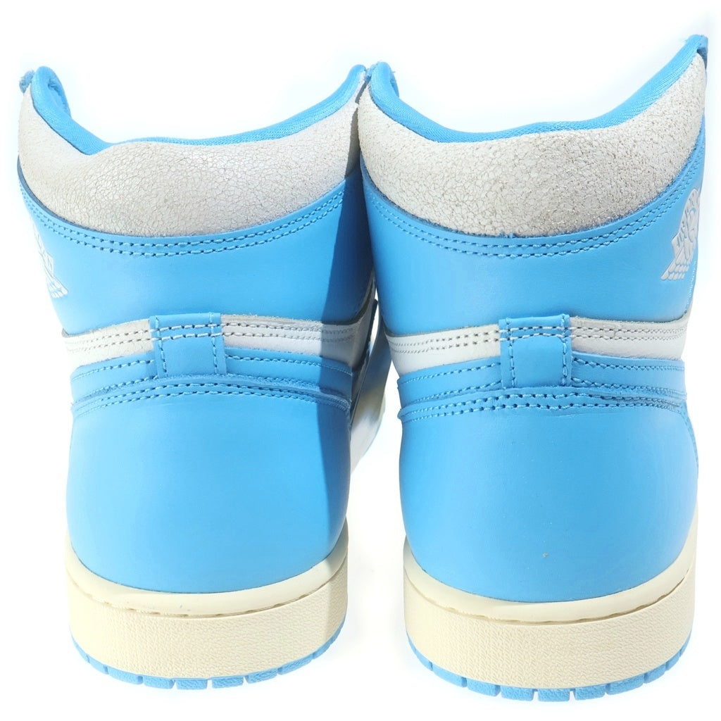 NIKE(ナイキ) AIR JORDAN 1 RETRO HIGH OG Reimagined エアジョーダン1 レトロ UNC リイマジンド ハイカットスニーカー ブルー/ホワイト US10.5/28.5cm DZ5485-402