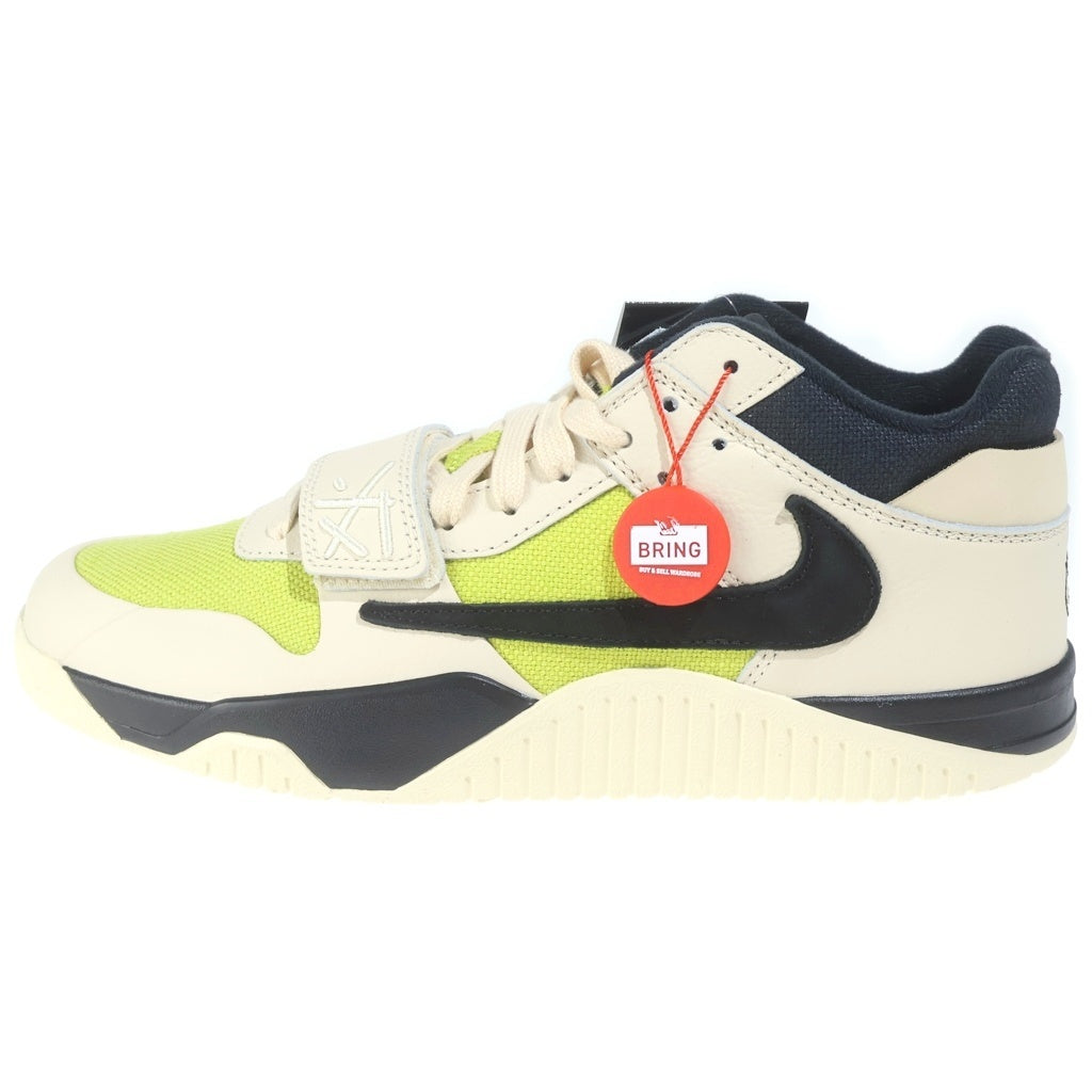 NIKE(ナイキ) ×TRAVIS SCOTT JORDAN ジョーダン ジャンプマンジャック ブライトカクタス ローカットスニーカー US10.5/28.5cm FZ8117-102
