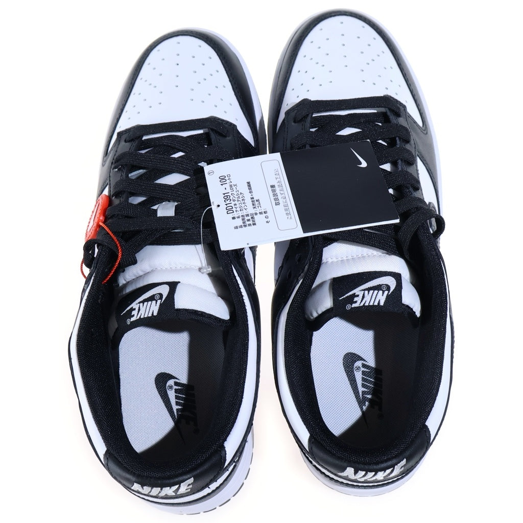 NIKE(ナイキ) DUNK LOW RETRO PANDA DD1391-100 ダンク レトロ パンダ ローカットスニーカー ホワイト/ブラック US10/28.0cm
