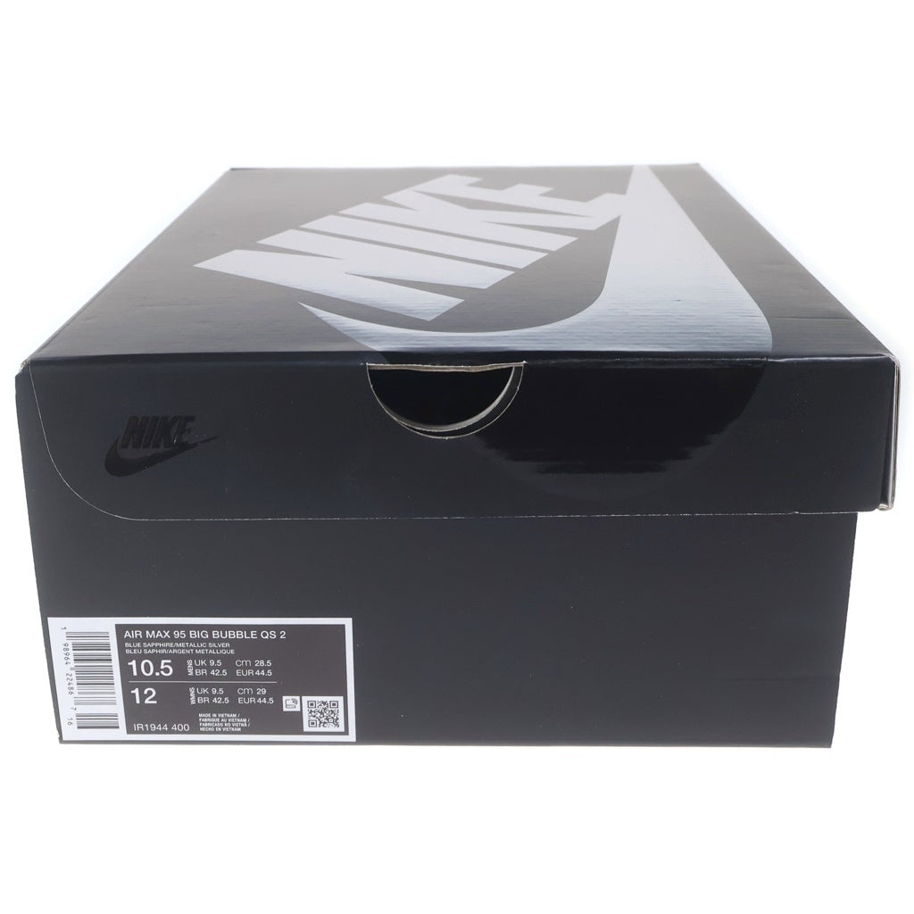 NIKE(ナイキ) AIR MAX 95 BIG BUBBLE エアマックス95 ビッグバブル ローカットスニーカー US10.5/28.5cm ブルー IR1944-400