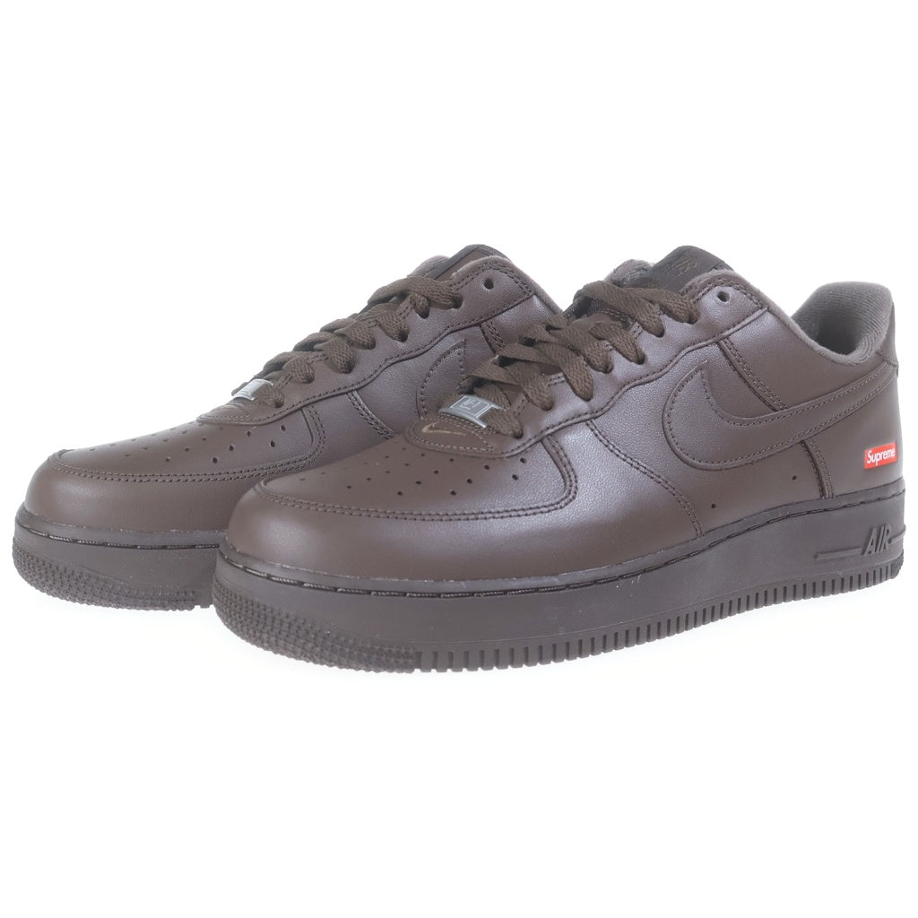 NIKE(ナイキ) ×SUPREME AIR FORCE 1 LOW SP CU9225-200 シュプリーム エアフォース1 ローカットスニーカー ブラウン US10/28cm