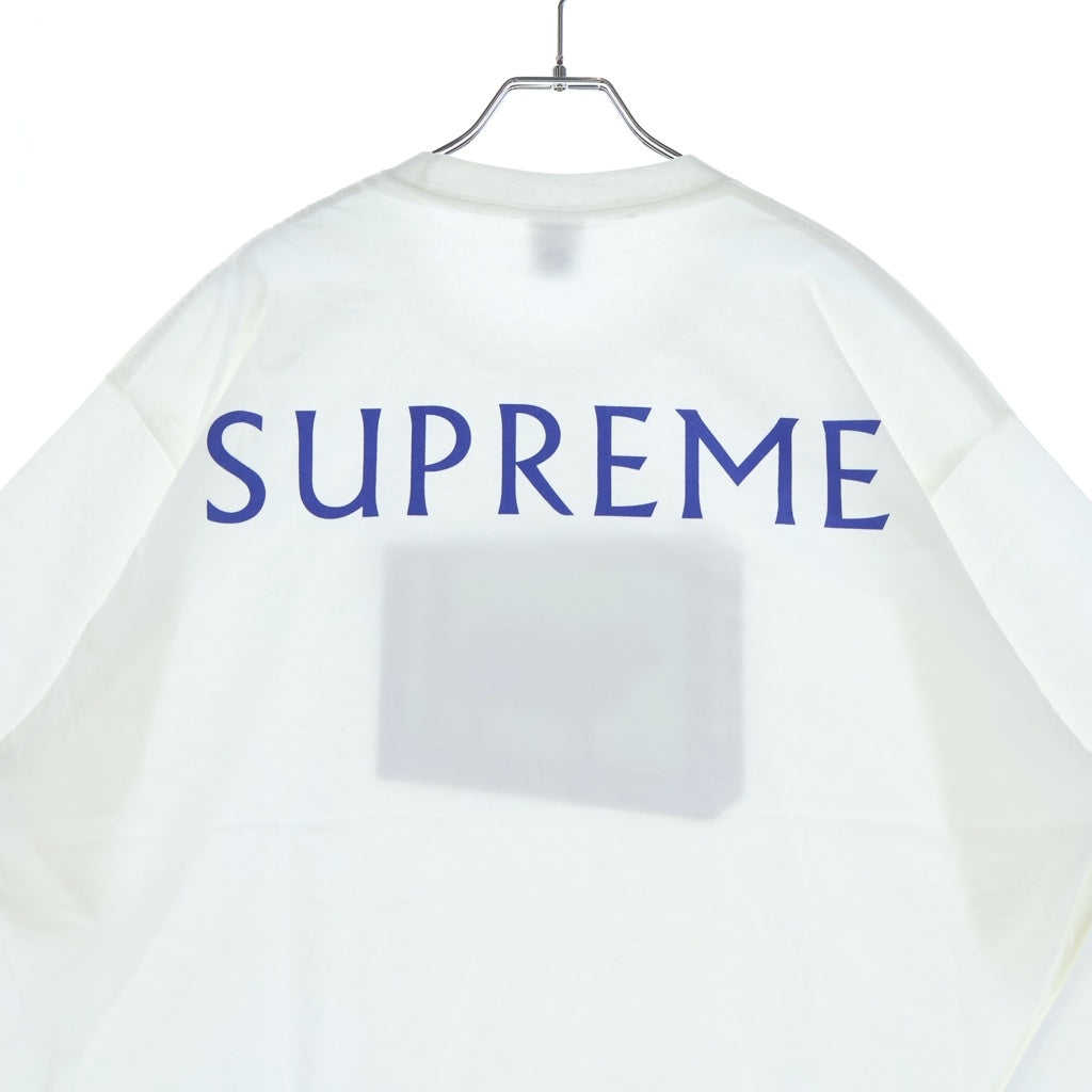 SUPREME(シュプリーム) 25SS Damien Hirst Tee ダミアンハースト プリントロゴ 半袖Tシャツ カットソー ホワイト