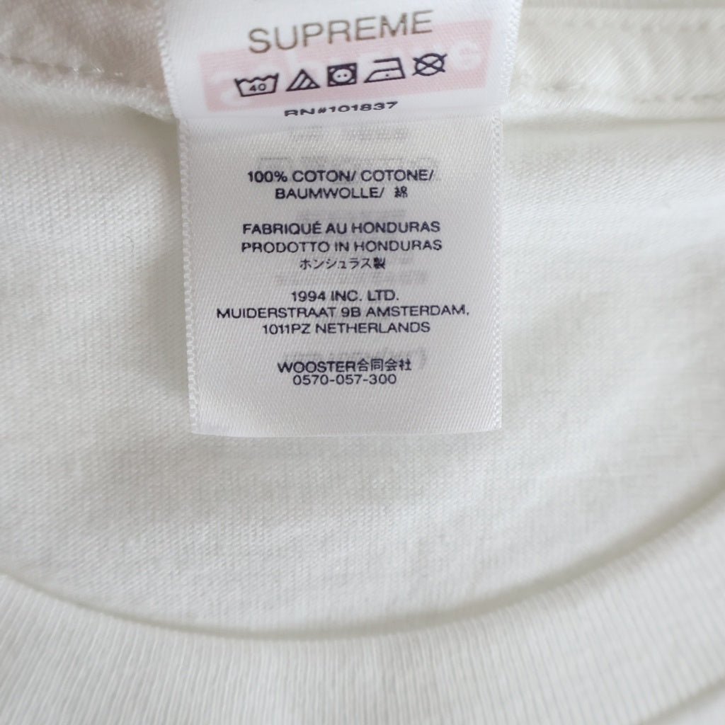 SUPREME(シュプリーム) 25SS Damien Hirst Tee ダミアンハースト プリントロゴ 半袖Tシャツ カットソー ホワイト