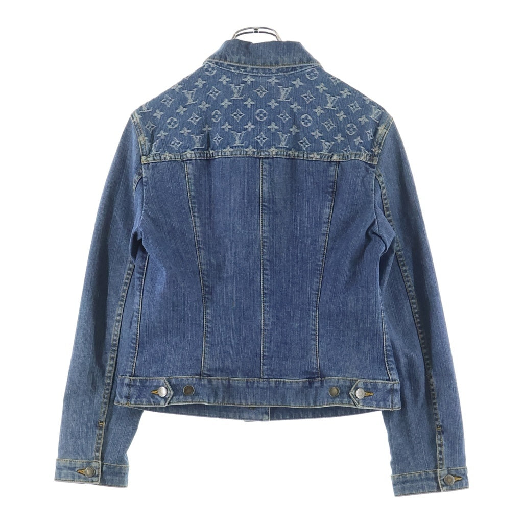 LOUIS VUITTON(ルイヴィトン) 06SS モノグラム デニムジャケット インディゴ RW062W WJJA15CKJ レディース