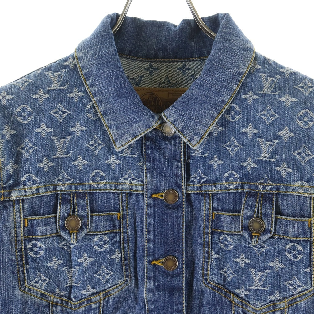 LOUIS VUITTON(ルイヴィトン) 06SS モノグラム デニムジャケット インディゴ RW062W WJJA15CKJ レディース