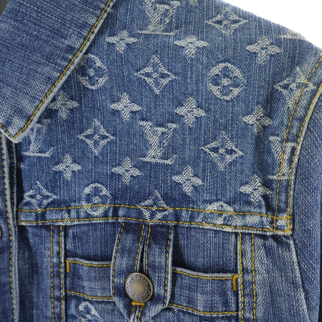 LOUIS VUITTON(ルイヴィトン) 06SS モノグラム デニムジャケット インディゴ RW062W WJJA15CKJ レディース