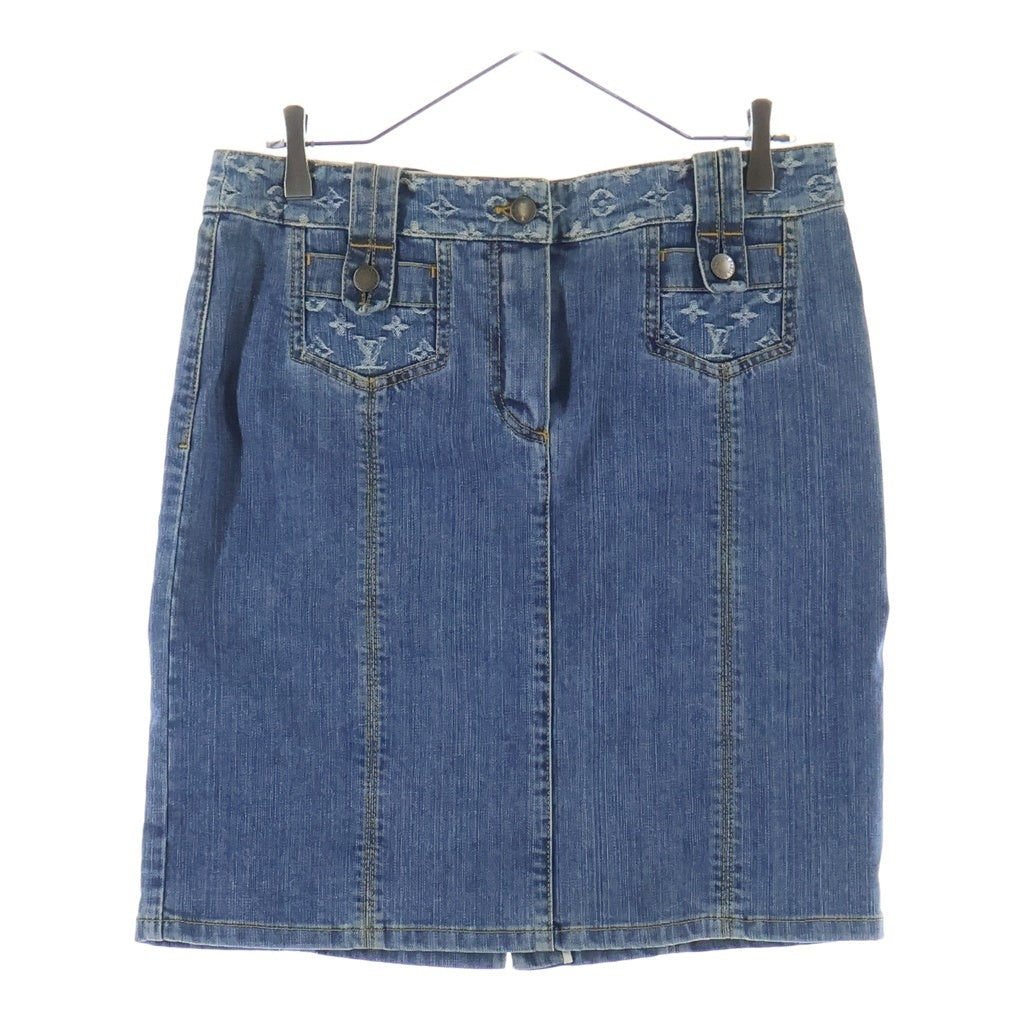 LOUIS VUITTON(ルイヴィトン) 06AW モノグラム デニムスカート インディゴ RW062W WJSK16CKJ レディース