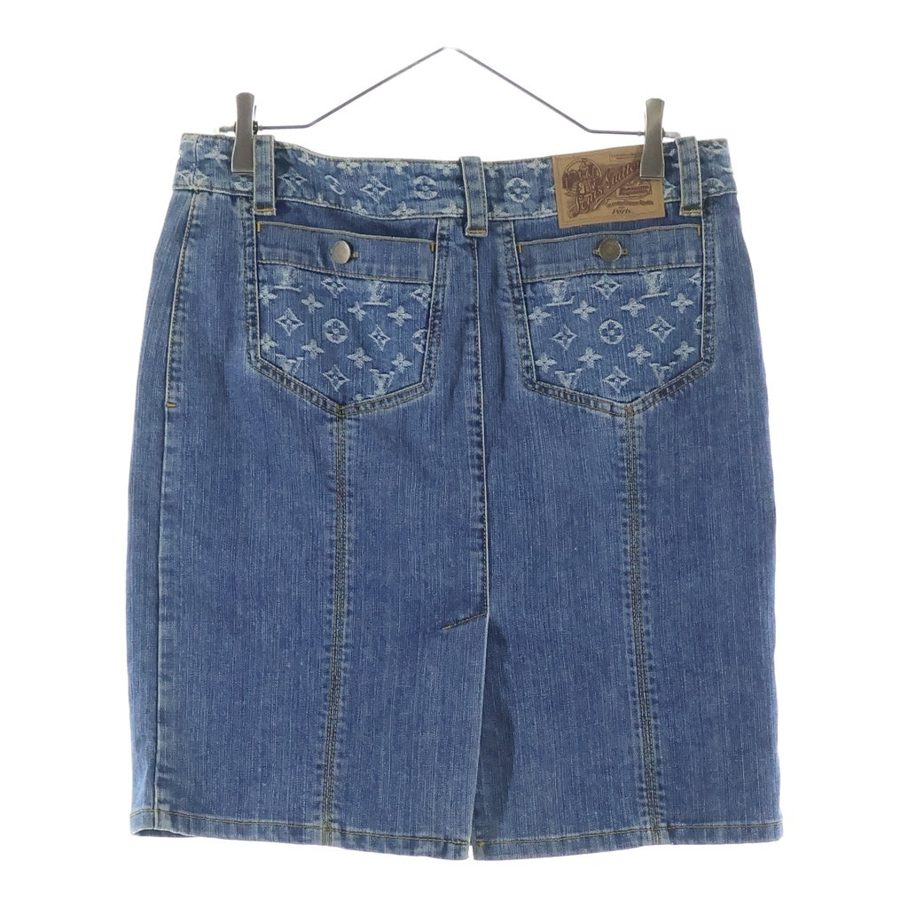 LOUIS VUITTON(ルイヴィトン) 06AW モノグラム デニムスカート インディゴ RW062W WJSK16CKJ レディース