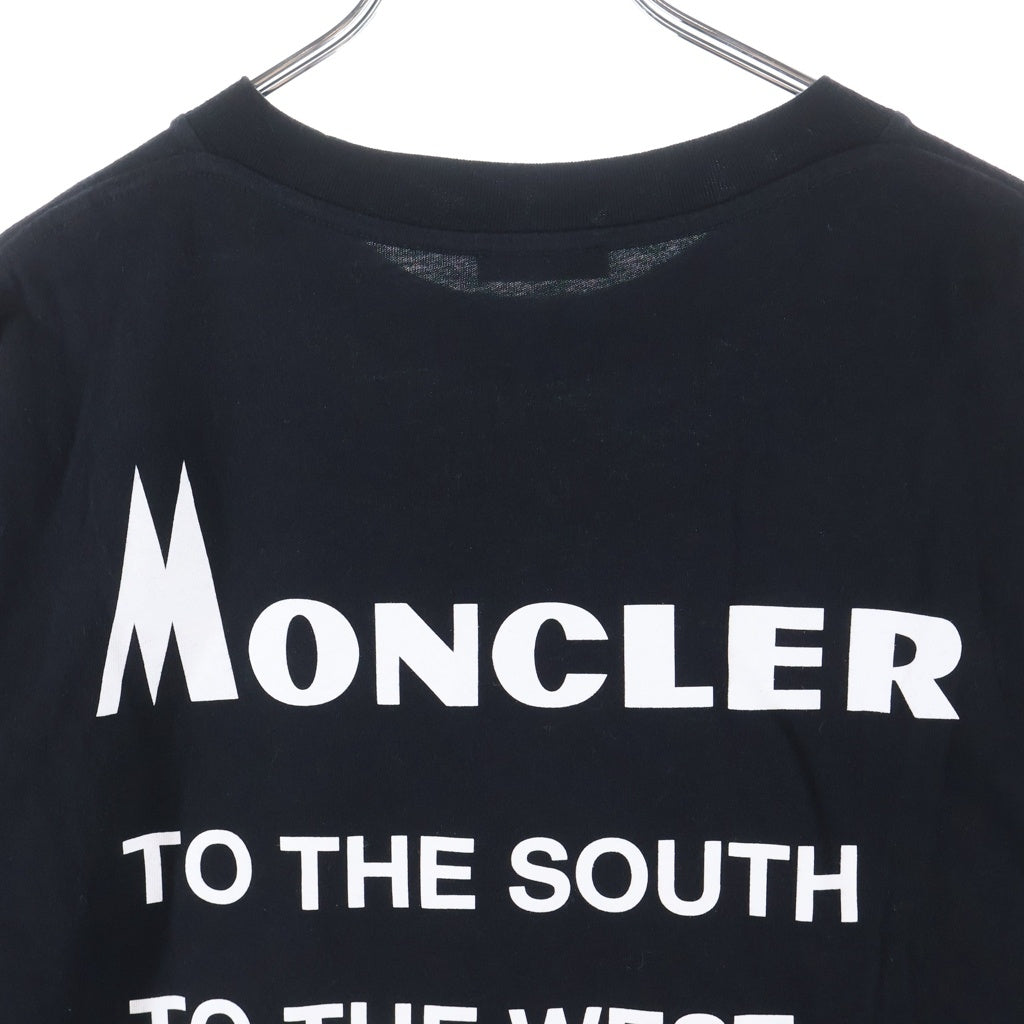 MONCLER(モンクレール) × fragment MAGLIA バックプリント プリントロゴ Tシャツ カットソー D209U8039850 8391Q