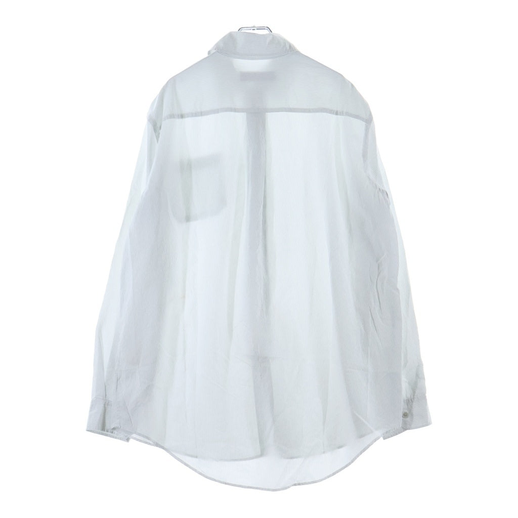 OUR LEGACY(アワーレガシー) VAST SHIRT ストライプ 長袖シャツカットソー ホワイト M2262VML