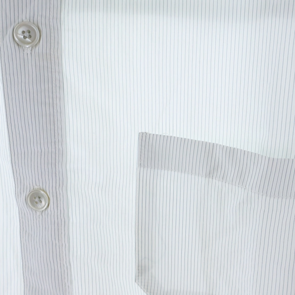 OUR LEGACY(アワーレガシー) VAST SHIRT ストライプ 長袖シャツカットソー ホワイト M2262VML
