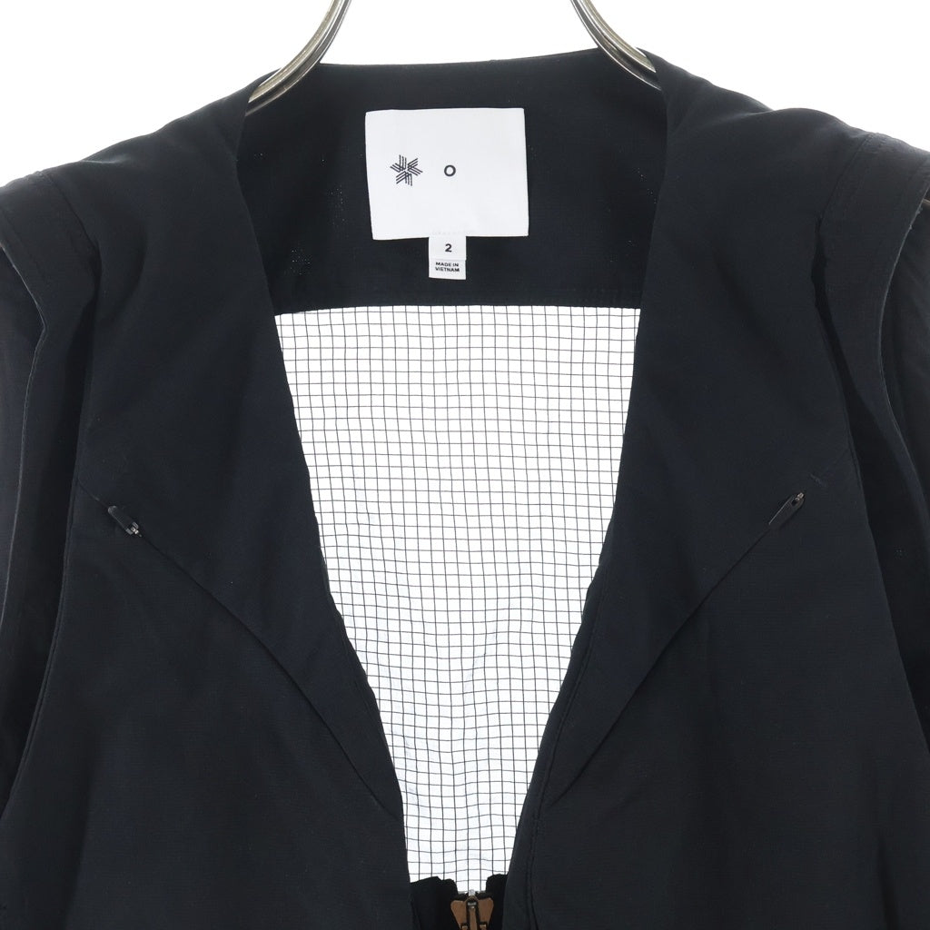 GOLDWIN(ゴールドウィン) 25SS Front Pack Vest フロントパック ベスト ブラック GZ95183