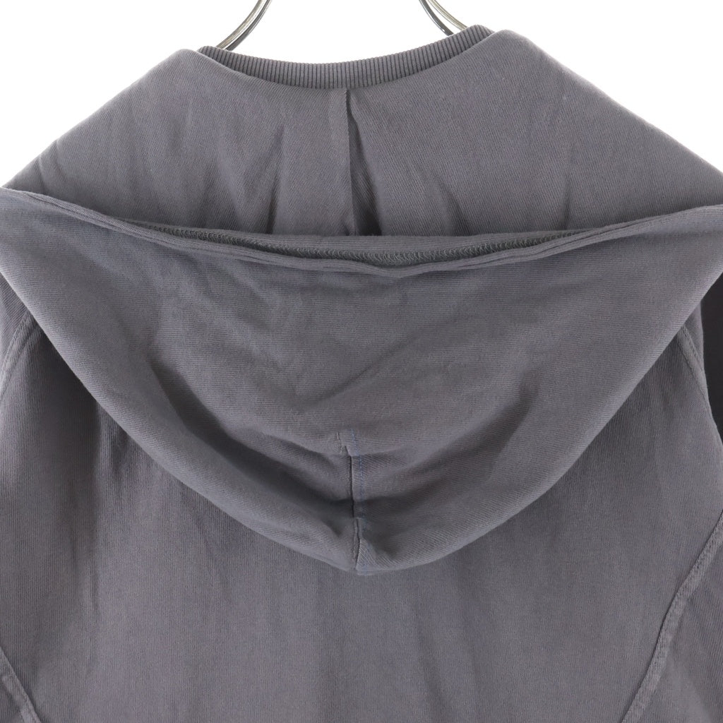SAN SAN GEAR(サン サン ギア) Washed Hoodie Zip-Up ウォッシュ加工 ジップアップフーディー パーカー グレー SG2503SWHZ01