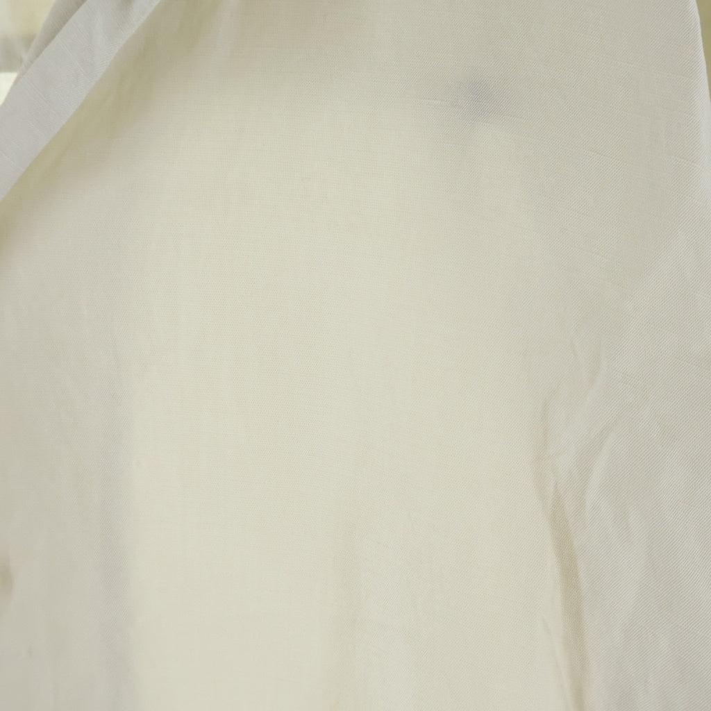 A.PRESSE(アプレッセ) Silk Linen Open Collar S/S Shirt シルク リネン オープンカラー半袖シャツ アイボリー 25SAP-02-06H