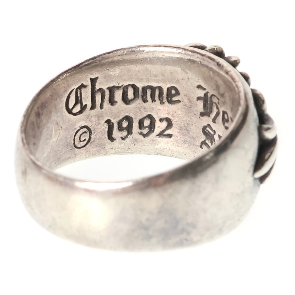 CHROME HEARTS(クロムハーツ) FLRL CRS フローラルクロス リング シルバー BCA346 -