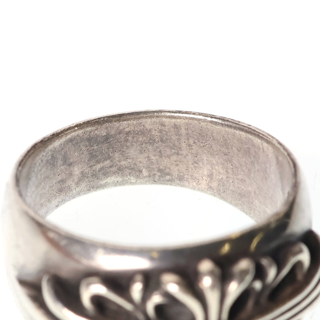 CHROME HEARTS(クロムハーツ) FLRL CRS フローラルクロス リング シルバー BCA346 -