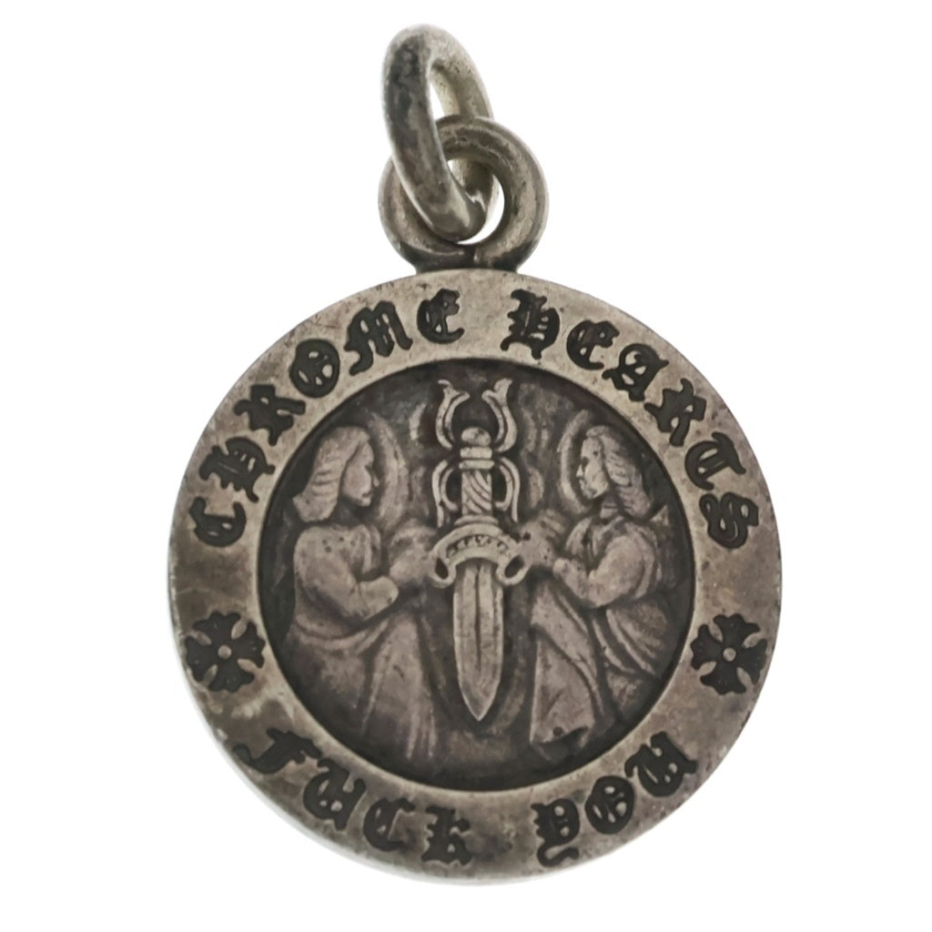 CHROME HEARTS(クロムハーツ) CHRM ANGL MDL V1 エンジェルメダルチャーム ペンダントトップ シルバーBCA229