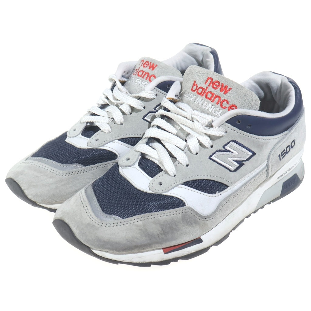 New Balance(ニューバランス) 30周年 M1500GNW スエード メッシュ ローカットスニーカー グレー/ネイビー US8/ 26cm