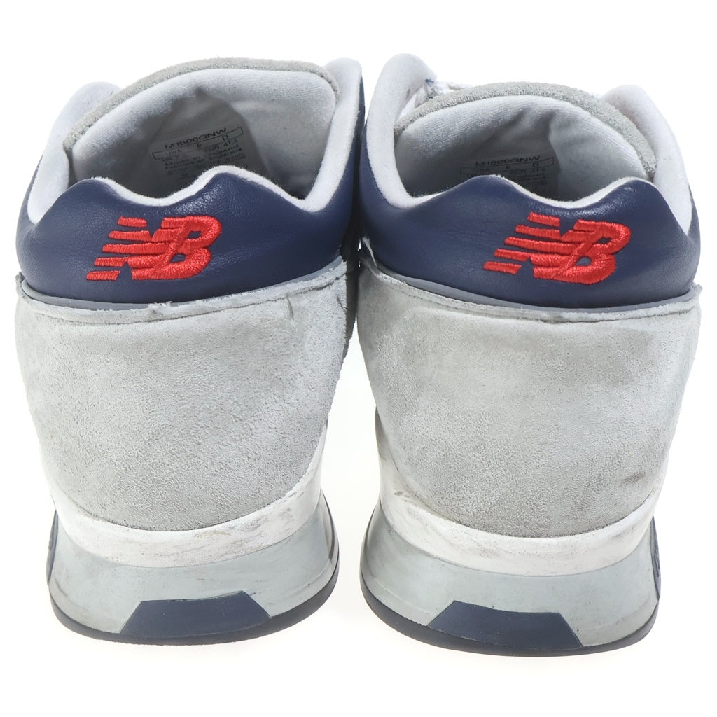 New Balance(ニューバランス) 30周年 M1500GNW スエード メッシュ ローカットスニーカー グレー/ネイビー US8/ 26cm