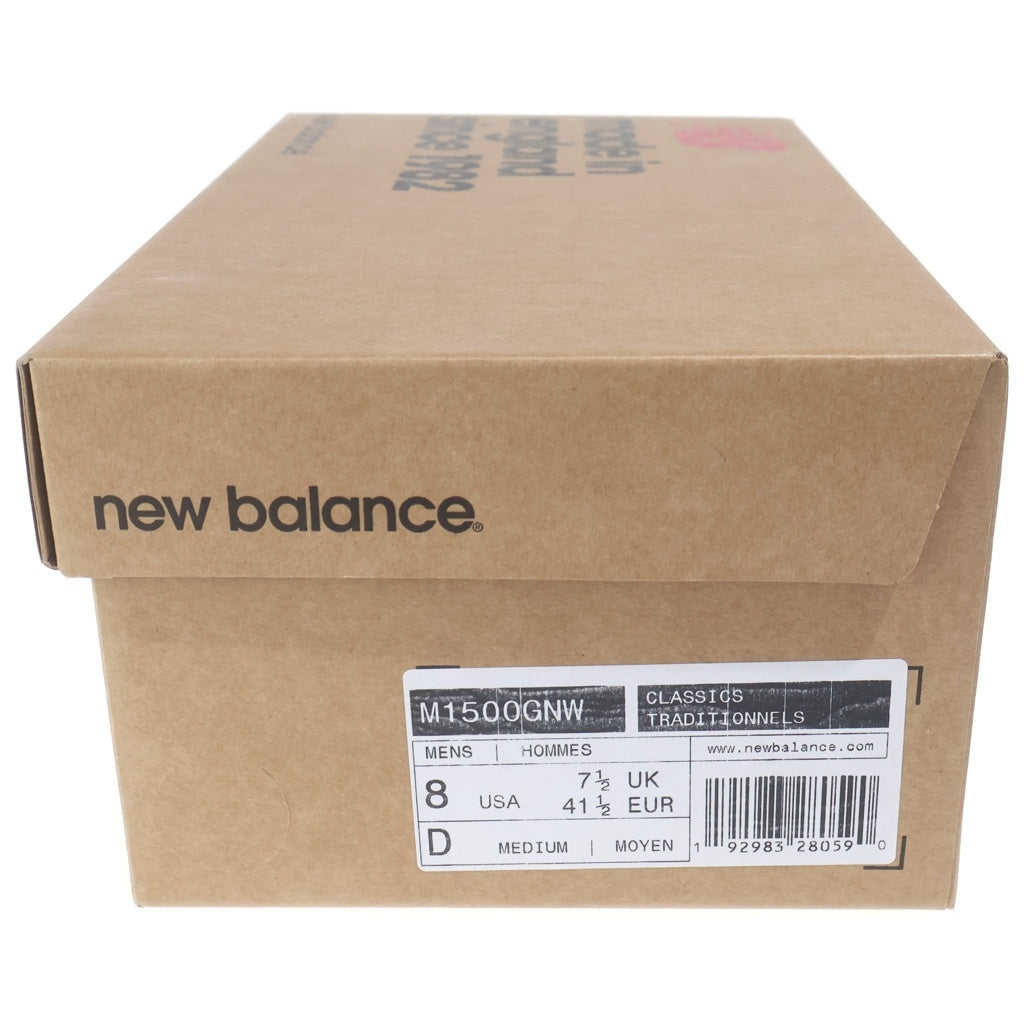 New Balance(ニューバランス) 30周年 M1500GNW スエード メッシュ ローカットスニーカー グレー/ネイビー US8/ 26cm