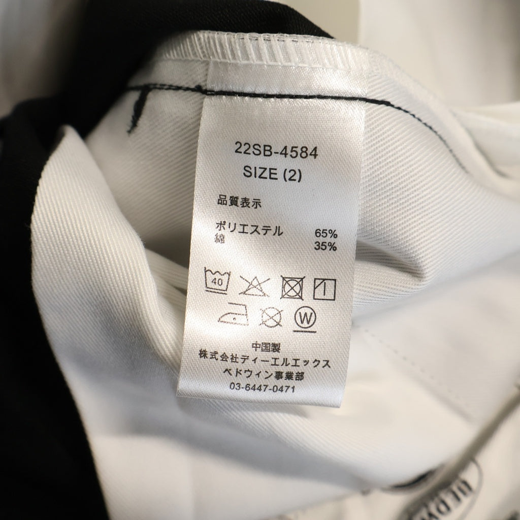 Dickies(ディッキーズ) ×BEDWIN T/C PANTS JESSEE ×ベドウィン チノパンツ 22SB4584 ブラック