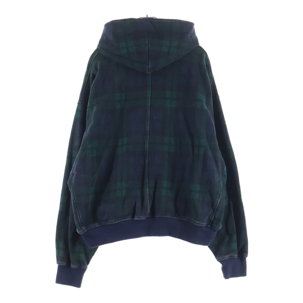 FEAR OF GOD(フィアオブゴッド) FIFTH COLLECTION 5thコレクション タータンチェック プルオーバーパーカー グリーン 5C17FTP