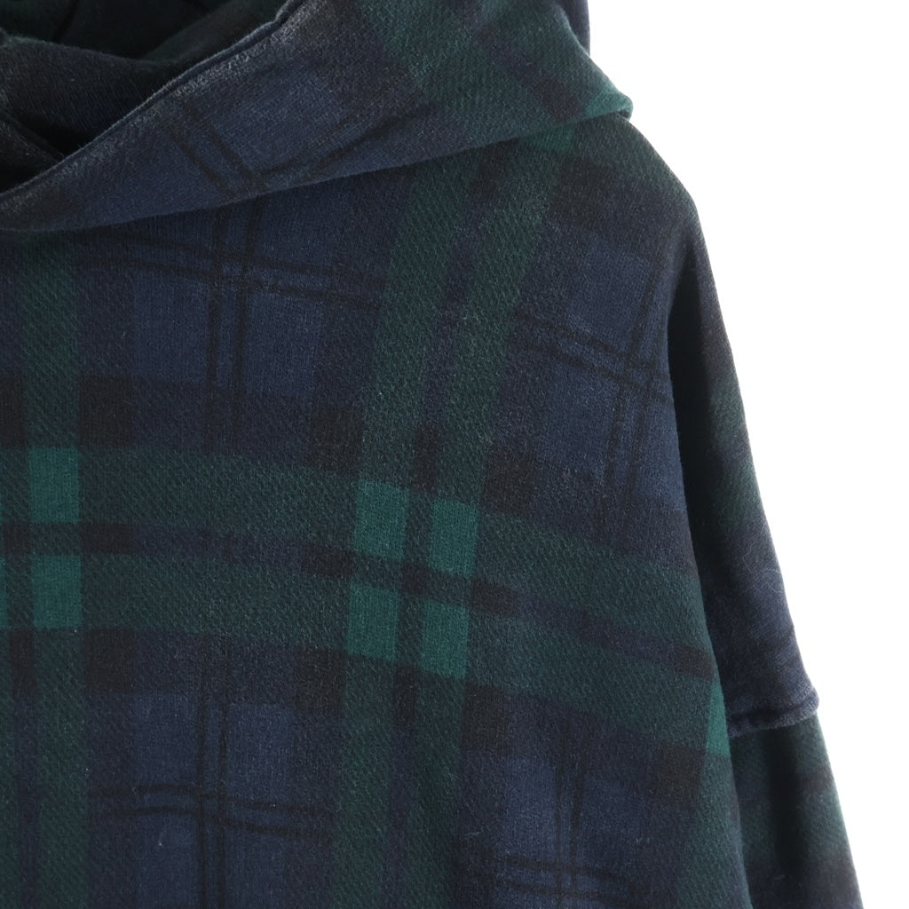 FEAR OF GOD(フィアオブゴッド) FIFTH COLLECTION 5thコレクション タータンチェック プルオーバーパーカー グリーン 5C17FTP
