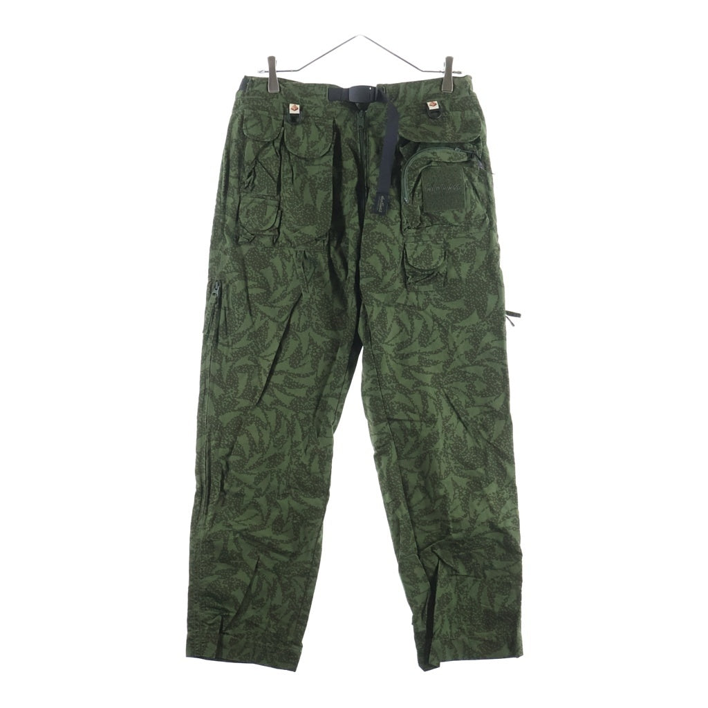 GENERAL RESEARCH(ジェネラルリサーチ) ×WILD THINGS ×BEDWIN LONG PANTS ×ワイルドシングス ×ベドウィン サイドポケットパンツ カーキ GR23FW-WT4