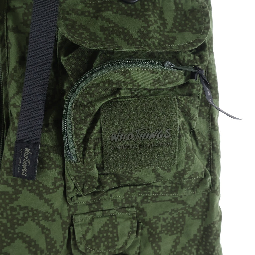 GENERAL RESEARCH(ジェネラルリサーチ) ×WILD THINGS ×BEDWIN LONG PANTS ×ワイルドシングス ×ベドウィン サイドポケットパンツ カーキ GR23FW-WT4