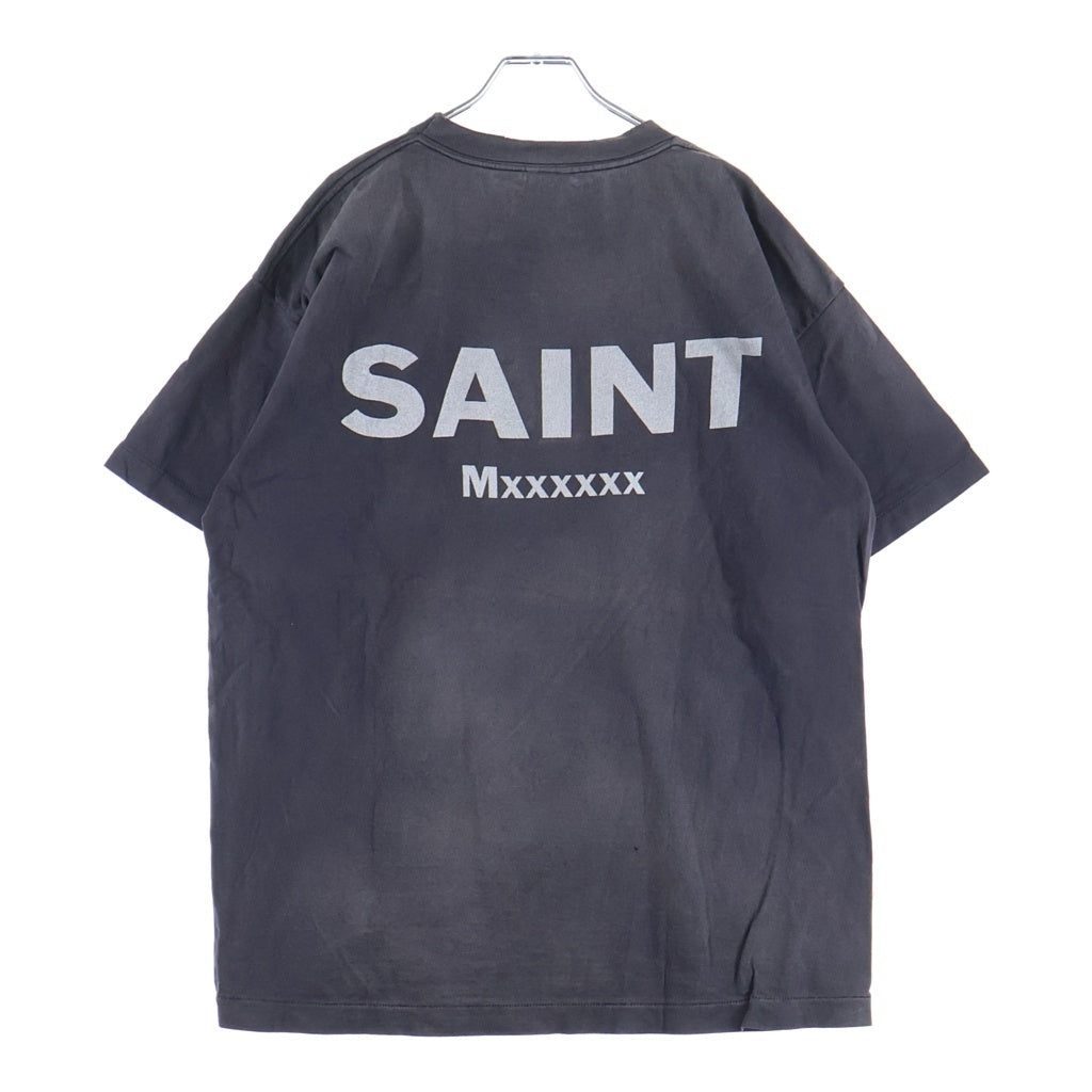 SAINT MICHAEL(セントマイケル) 24SS EVANGELION EV SS TEE 新世紀 エヴァンゲリオン Tシャツ ブラック SM-YS8-0000-C24