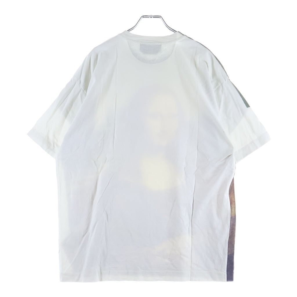 SUPREME(シュプリーム) 22SS ×STONE ILAND Mona Lisa ストーンアイランド モナリザ プリント 半袖Tシャツカットソー ホワイト/カーキ 7625201S7