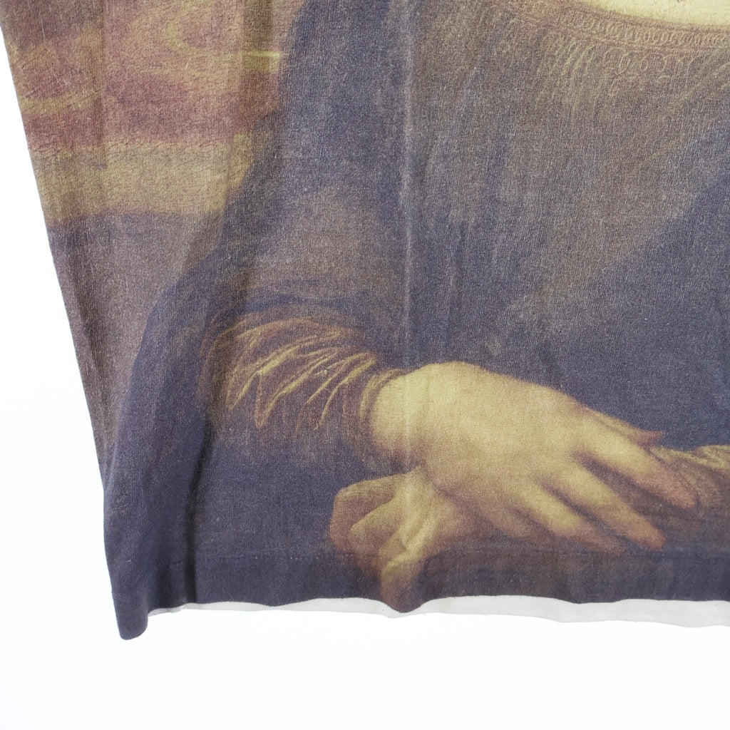 SUPREME(シュプリーム) 22SS ×STONE ILAND Mona Lisa ストーンアイランド モナリザ プリント 半袖Tシャツカットソー ホワイト/カーキ 7625201S7