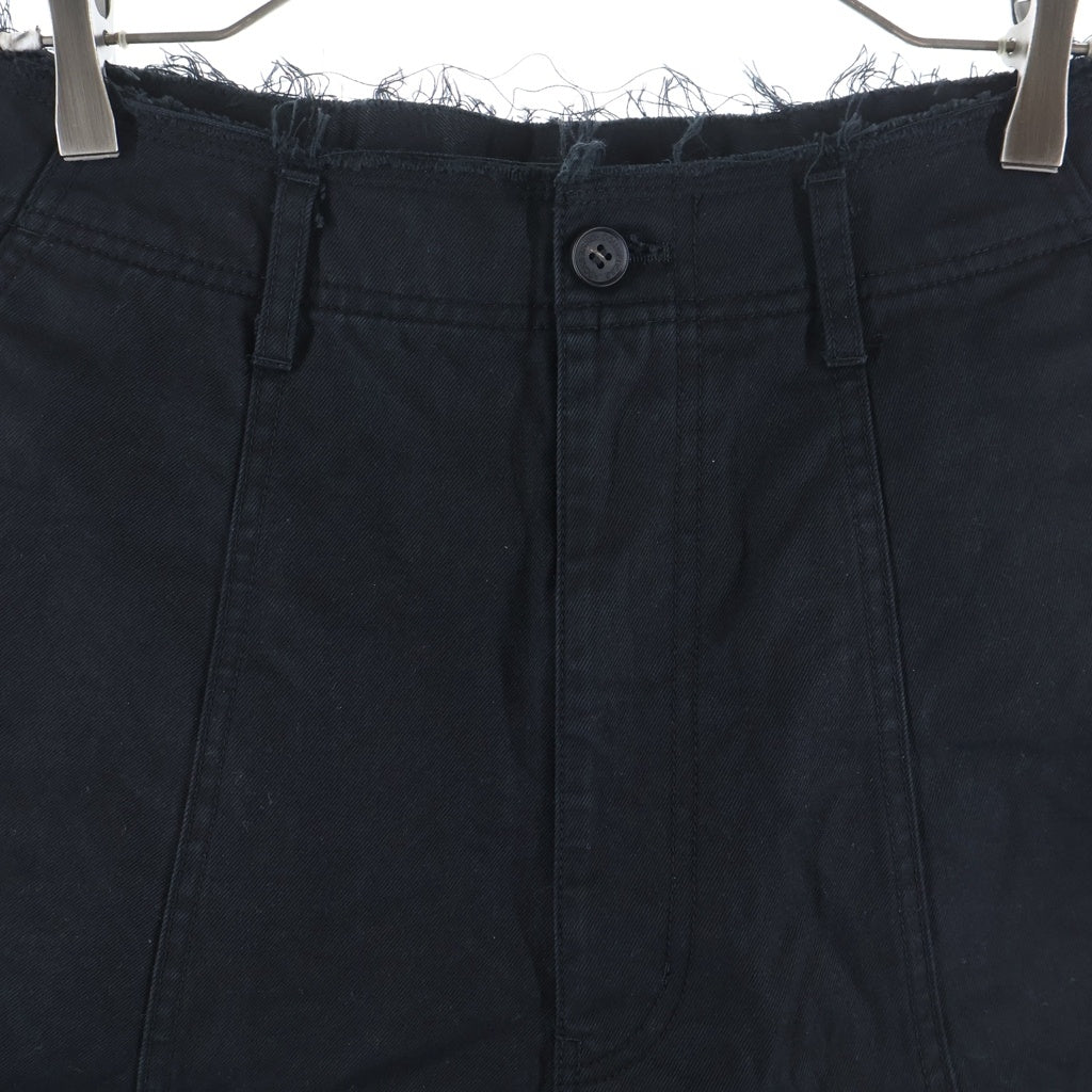 COMME des GARCONS HOMME(コムデギャルソンオム) ウエストカットオフパンツ ワイドパンツ HP-P021 ブラック