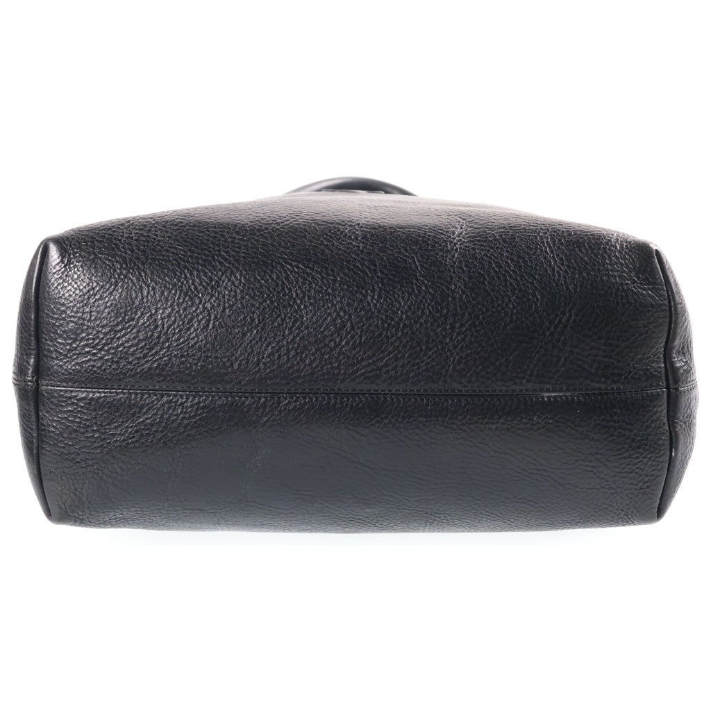 CHROME HEARTS(クロムハーツ) TOTE FS トート クロスパッチ レザートートバッグ ブラック