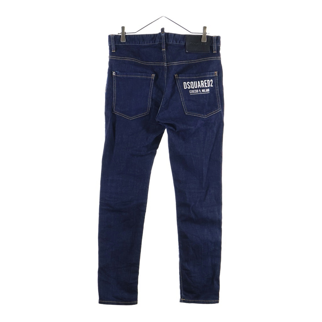 DSQUARED2(ディースクエアード) Skater Jean スキニーデニムパンツ インディゴ S74LB1086S30664