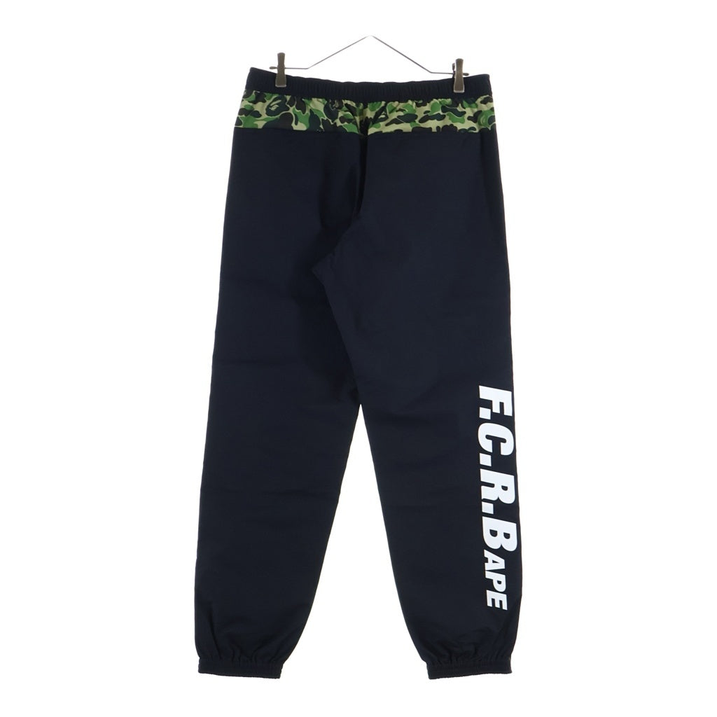 F.C.R.B./F.C.Real Bristol/FCRB(エフシーアールビー/エフシーレアルブリストル) 19SS ×A BATHING APE PRACTICE PANTS ナイロンパンツ ブラック FCRB-190105