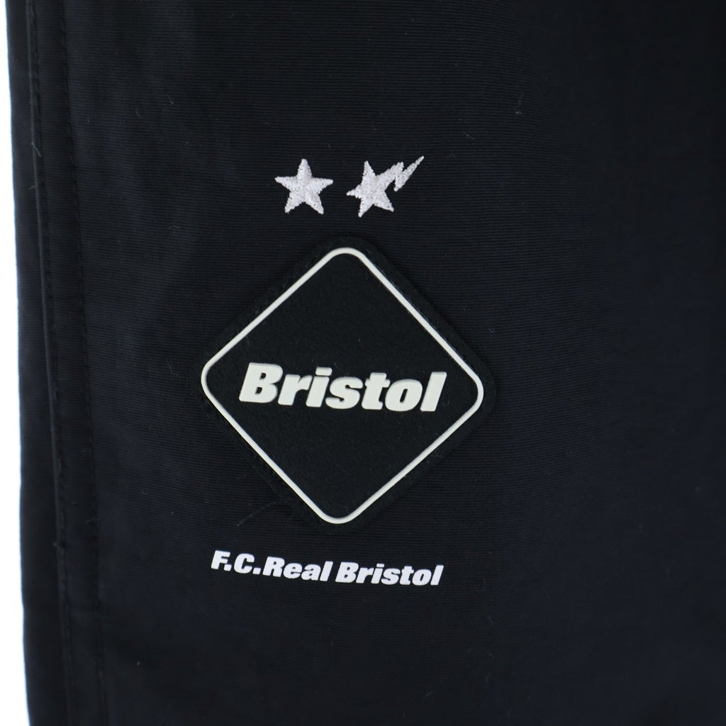 F.C.R.B./F.C.Real Bristol/FCRB(エフシーアールビー/エフシーレアルブリストル) 19SS ×A BATHING APE PRACTICE PANTS ナイロンパンツ ブラック FCRB-190105